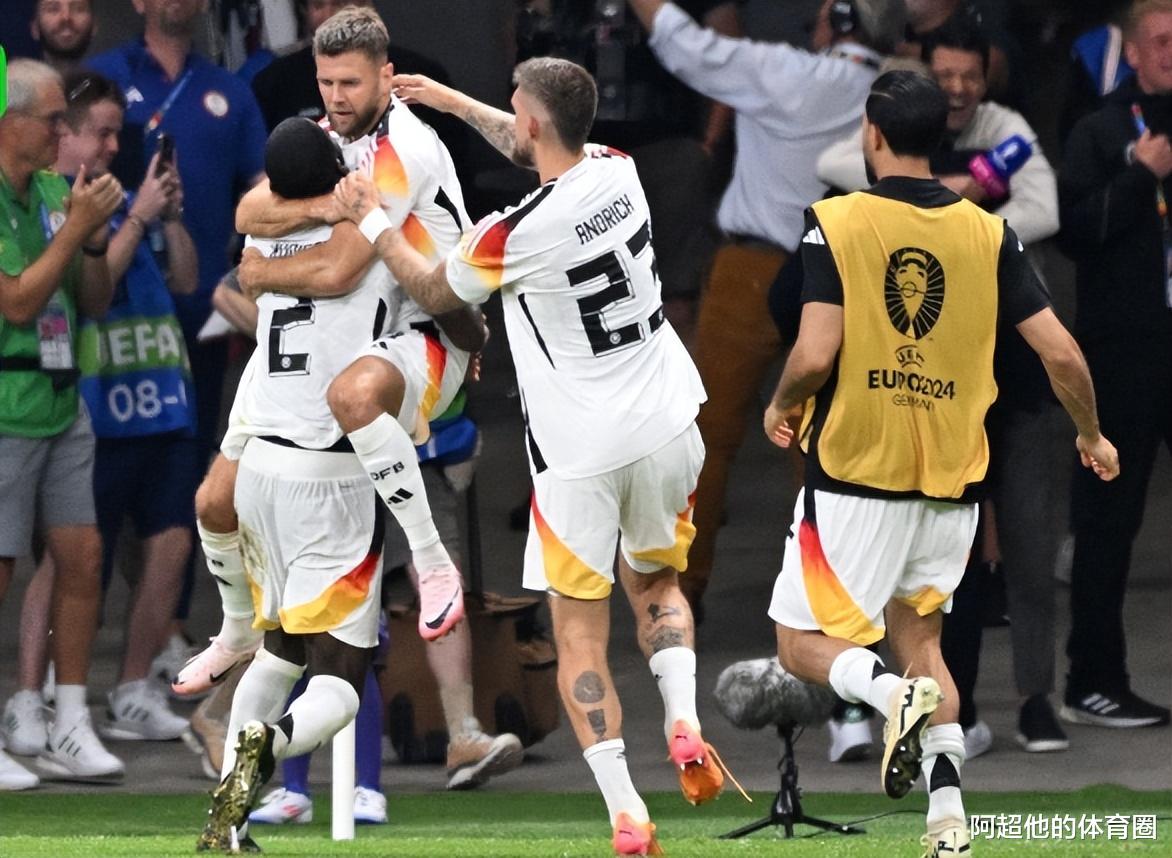 德国队大胜，成功晋级欧洲杯淘汰赛