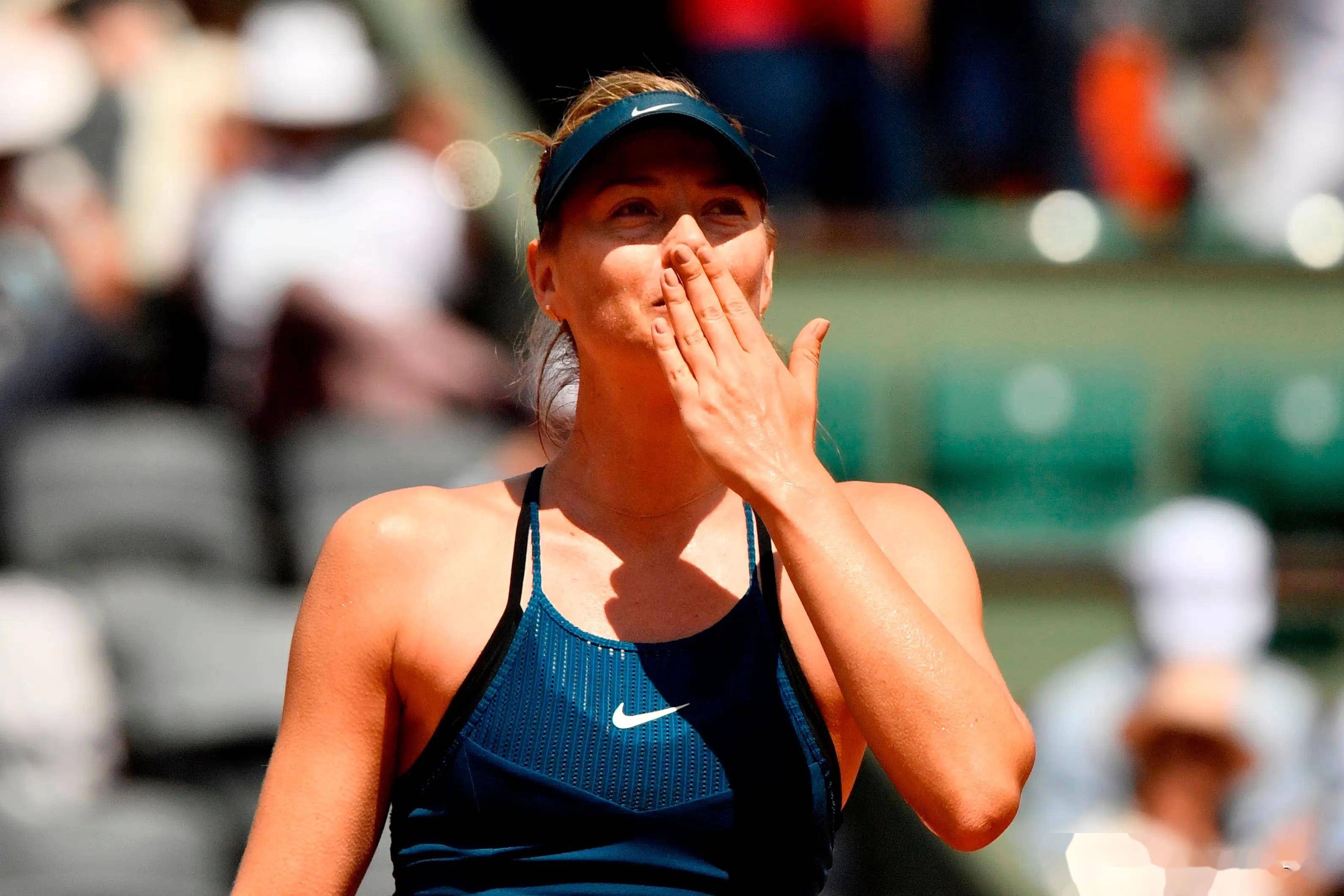  莎拉波娃迎来十五赛季高光表现，德国队球迷沸腾！